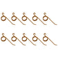 400033 Pack of Ten Rake Teeth Fits New Holland 804-64562 Fits Ford S55 56B