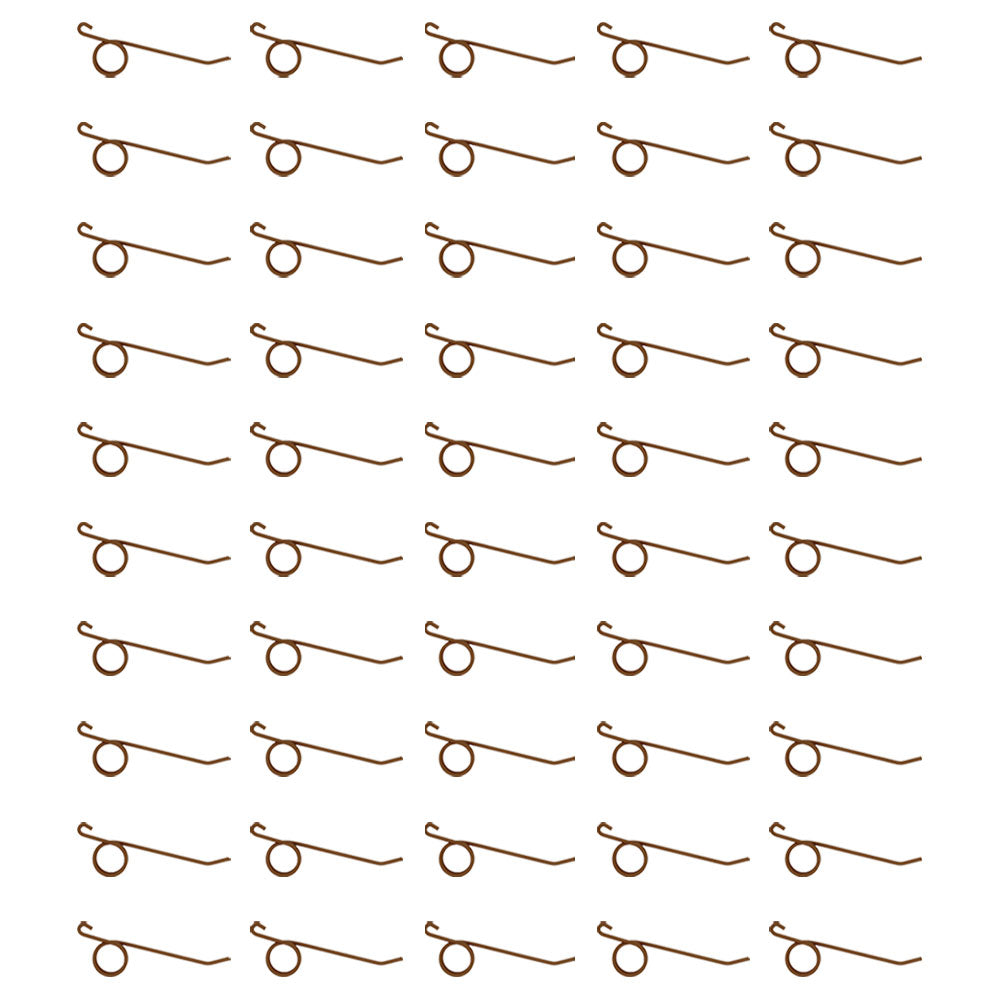 96NH1A Set of 50 Hay Rake Teeth 3-7/8" x 2-3/8" 64562 Fits New Holland 55 56 57