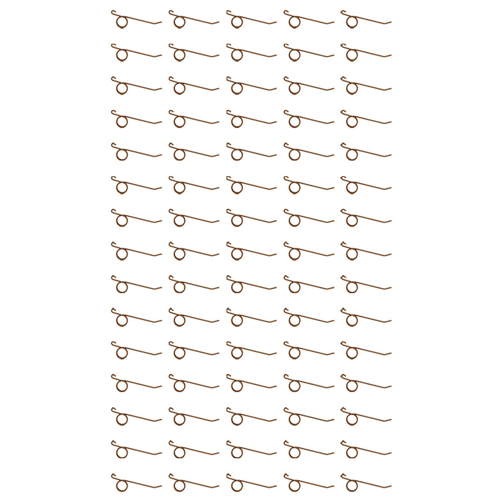 75 Pack Heavy Duty Hay Rake Teeth Tines Fits New Holland 55 56 57 256 400033