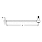 Tie Rod 65082C91 Fits Case 384 385 454 464 485 495 574 585 595 674 695 784 884