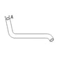 Upper Radiator Hose Fits Bobcat 843 843B 6568983