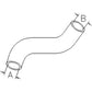 Upper Radiator Hose Fits Bobcat 751 753 763 773 7753 6578280