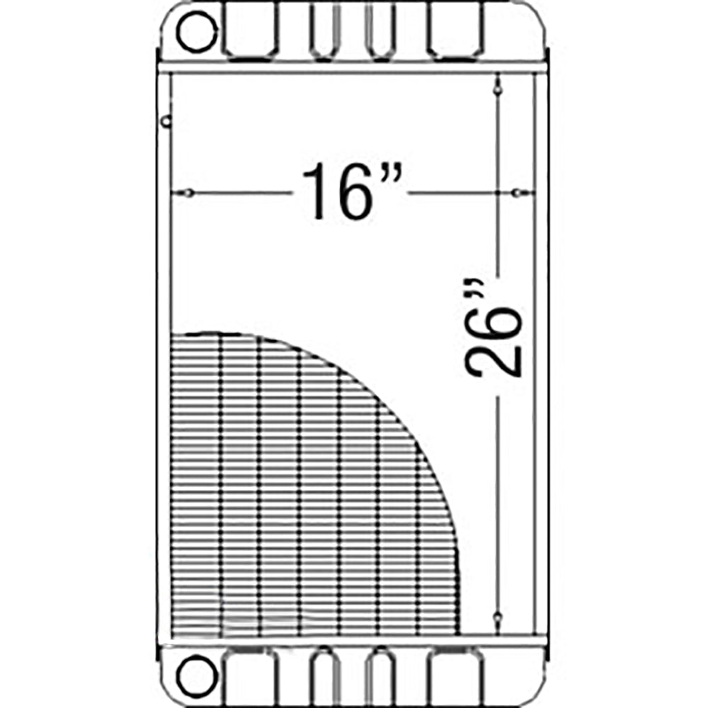 6579535 Radiator Fits Bobcat 853