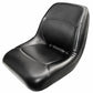 Black High Back Seat Fits Bobcat Industrial Construction 1600 2000 2400 241