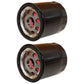 (2) Oil Filters Fits Briggs and Stratton 692513 820314 Fits JD AM101054 AM107423