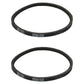 PTO Shaft Belt (Set of 2) Fits Kubota Replaces 66021-25000
