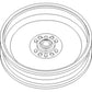 663887R91 Pulley Assembly Fits Case IH 1060 1420 1440 1460 1470 1480 1482 1620