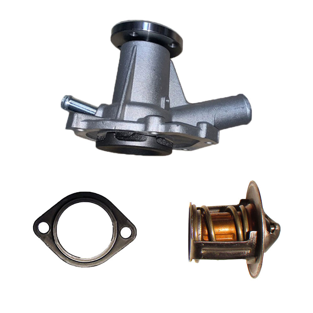 Water Pump with Thermostat & Gasket Fits Kubota Replaces 15531-73010