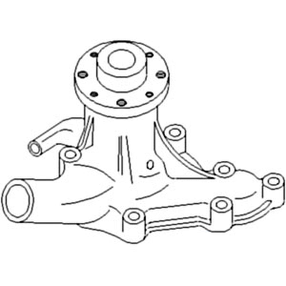 6660992 Water Pump Fits Bobcat Skid Steer Loader 533 (543)