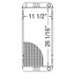 219882 Radiator Fits Bobcat 763 773 751 753 Skidsteer OEM# 6666384 666384