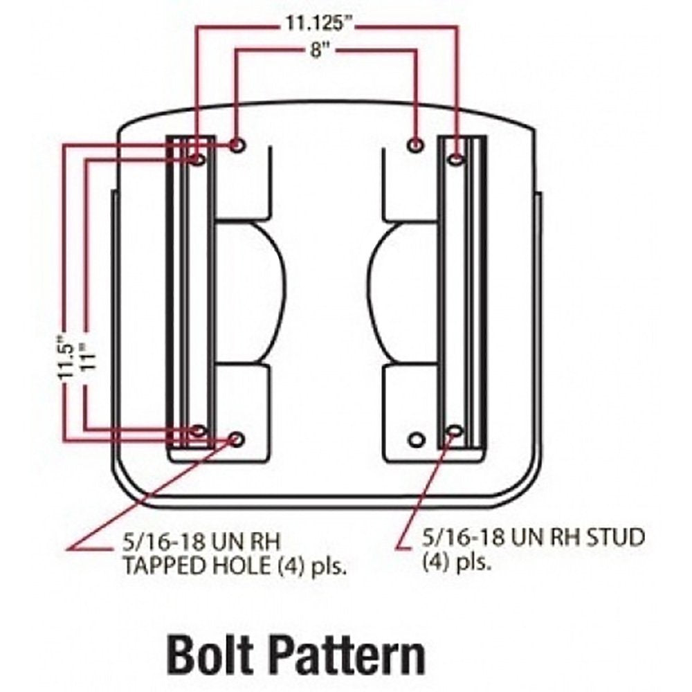 One New Seat Fits Bobcat Skidsteer Models A220 A300 S100 S130 S150 540 543 553 6