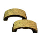 Pair of Brake Shoes-2 Halves Fits Kubota Replaces 6690522390