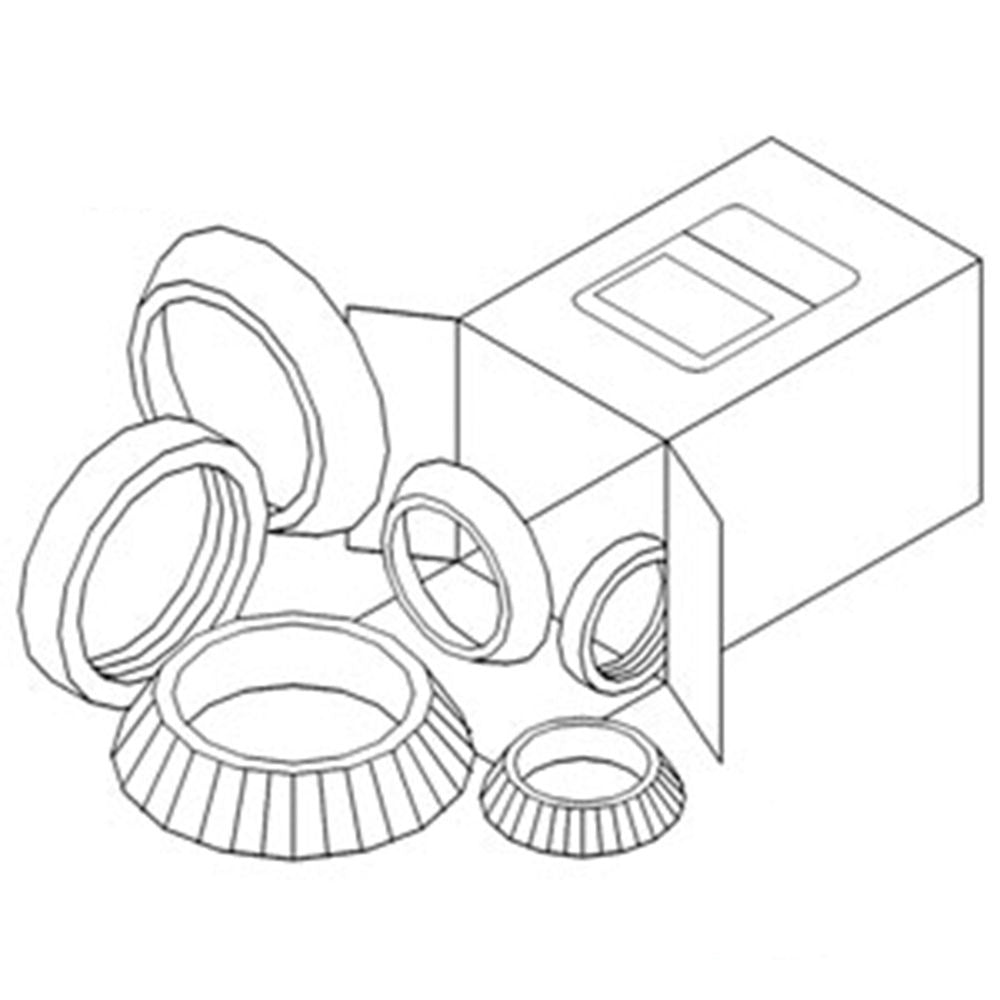 67328C1 SPINDLE RING Fits Case-IH