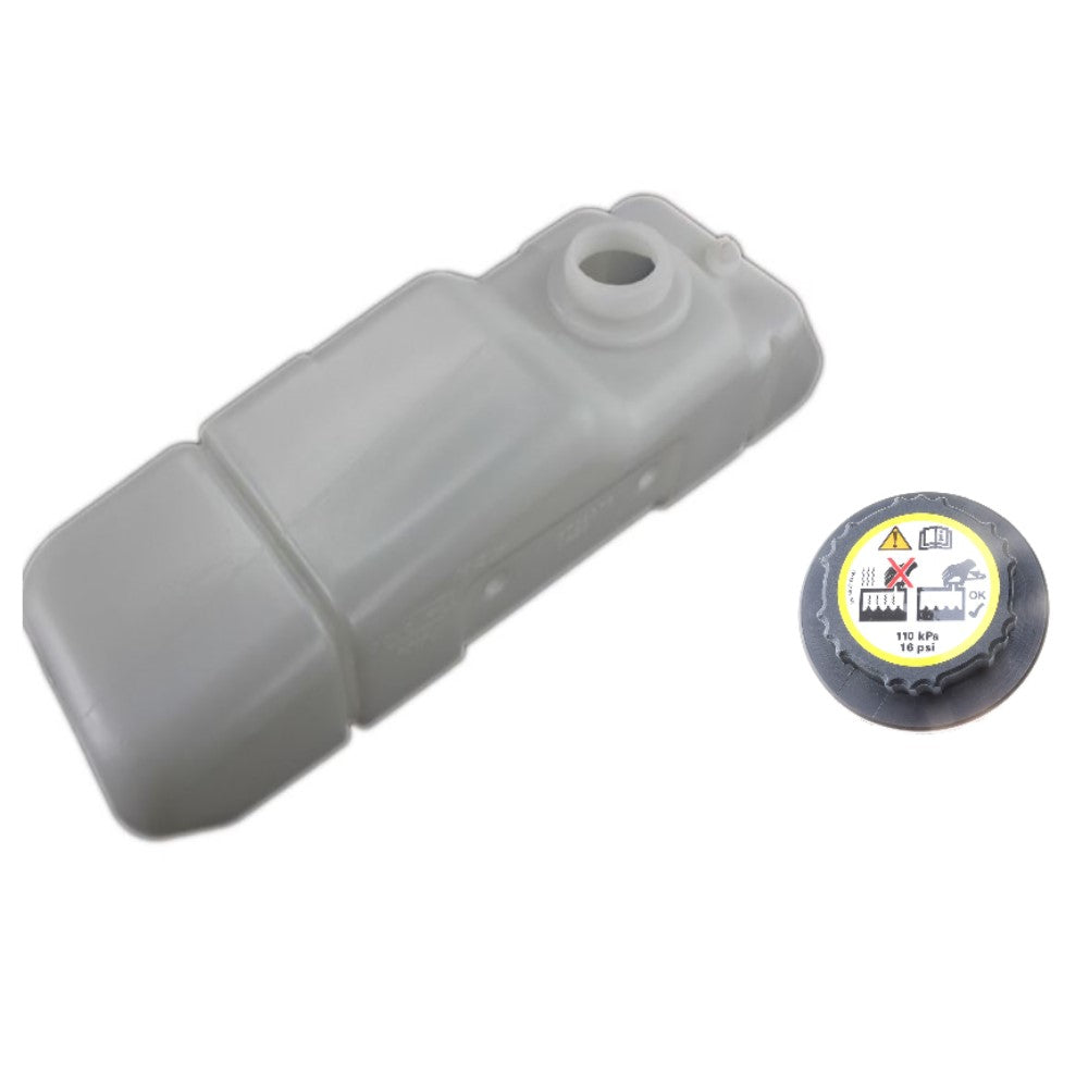 Radiator Coolant Tank/Cap Reservoir Overflow Bottle Fits Bobcat T250 Skid St