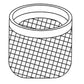 675280 Fits Massey Ferguson Strainer Filter Element 203 204 256 30 3165 40B