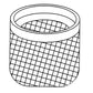 675280 Fits Massey Ferguson Strainer Filter Element 203 204 256 30 3165 40B