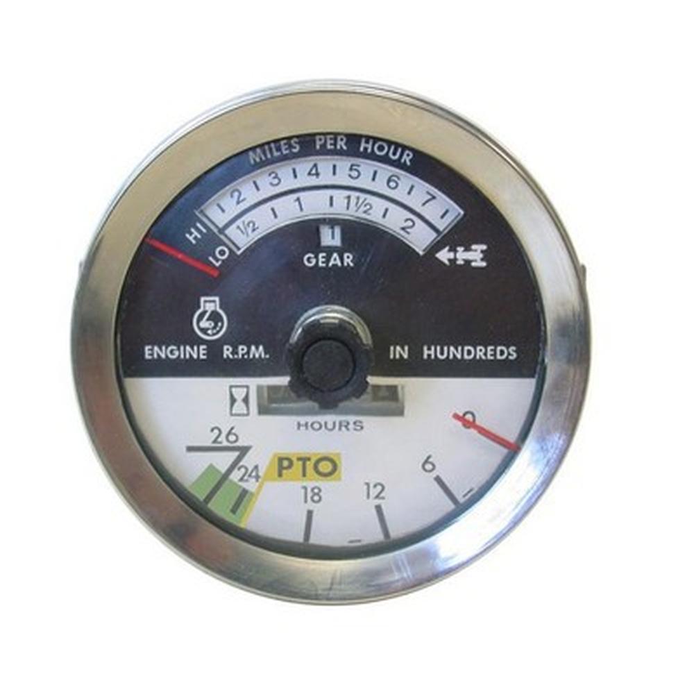 Tachometer (with Knob) Fits Case/International Harvester Replaces 107368C3