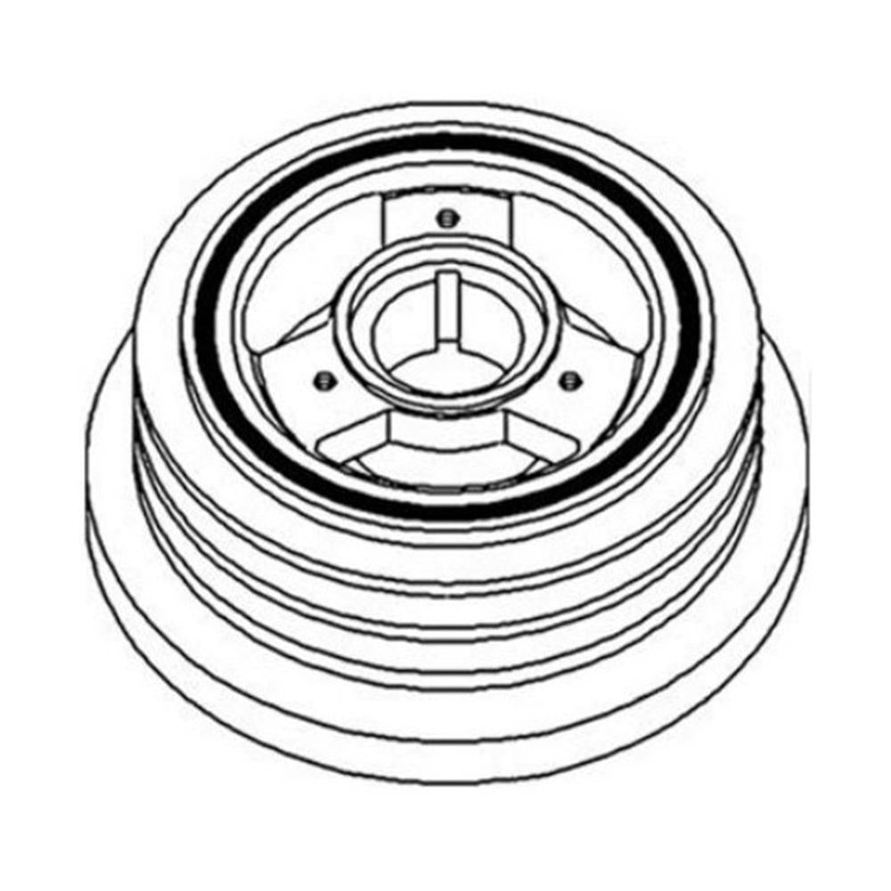 WN-680275C92-PEX Damper Pulley Fits International/CaseIH 1440 1460 1480 Hydro 70