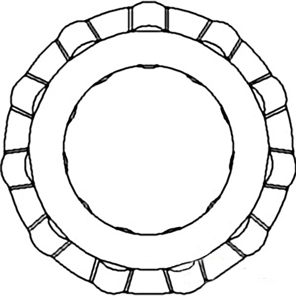 Steering Shaft Worm Gear Thrust Bearing Cone Fits Massey Ferguson TO30 760906M1