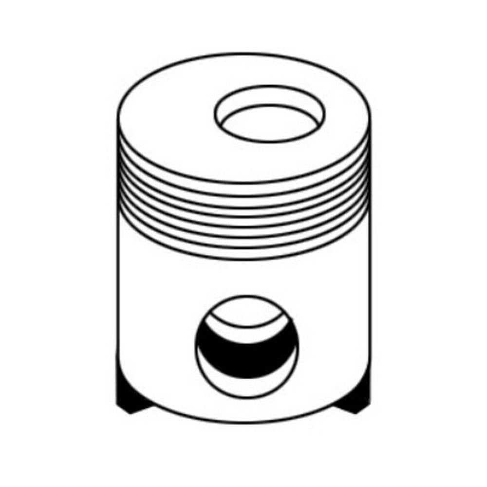 69491 Piston Fits Ford New Holland Gehl Vermeer Owattona L555 4600 M434-4 4