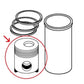 69491 Piston Fits Ford New Holland Gehl Vermeer Owattona L555 4600 M434-4 4