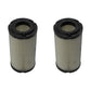 Qty 2: Outer Air Filter Fits Kubota Replaces 6A100-82630