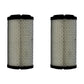 Two Outer Air Filters Fits Kubota B1700 B21 B2100 B2301 B2320 B2400 B2410 B26