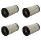 4X Air Filters Fits Kubota F2260 F2560 F2880 K7311-82390 6A100-82630 GA100-82630