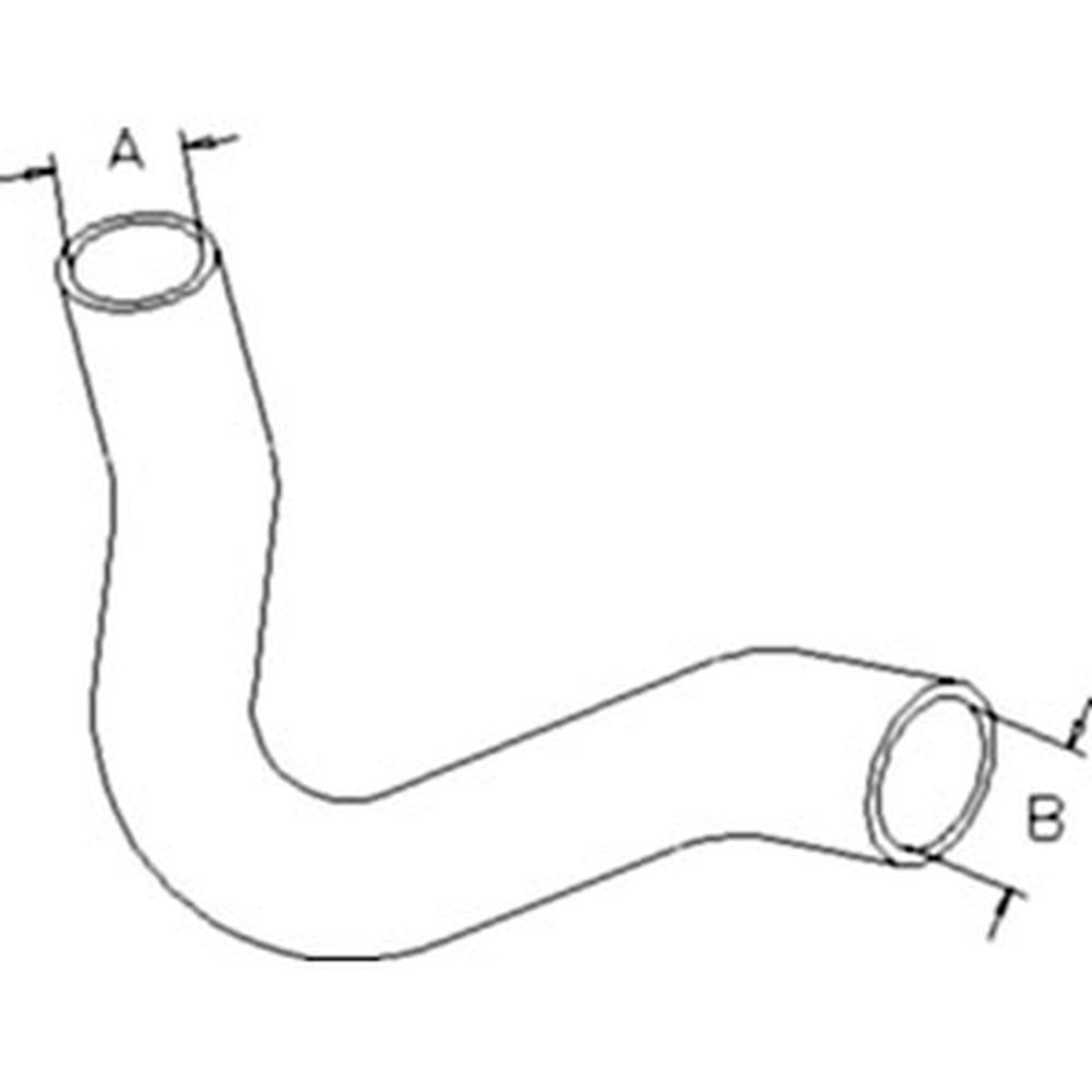 Lower Radiator hose Fits Kubota B7510DT B7510DN B7510HSD 6A320-58570