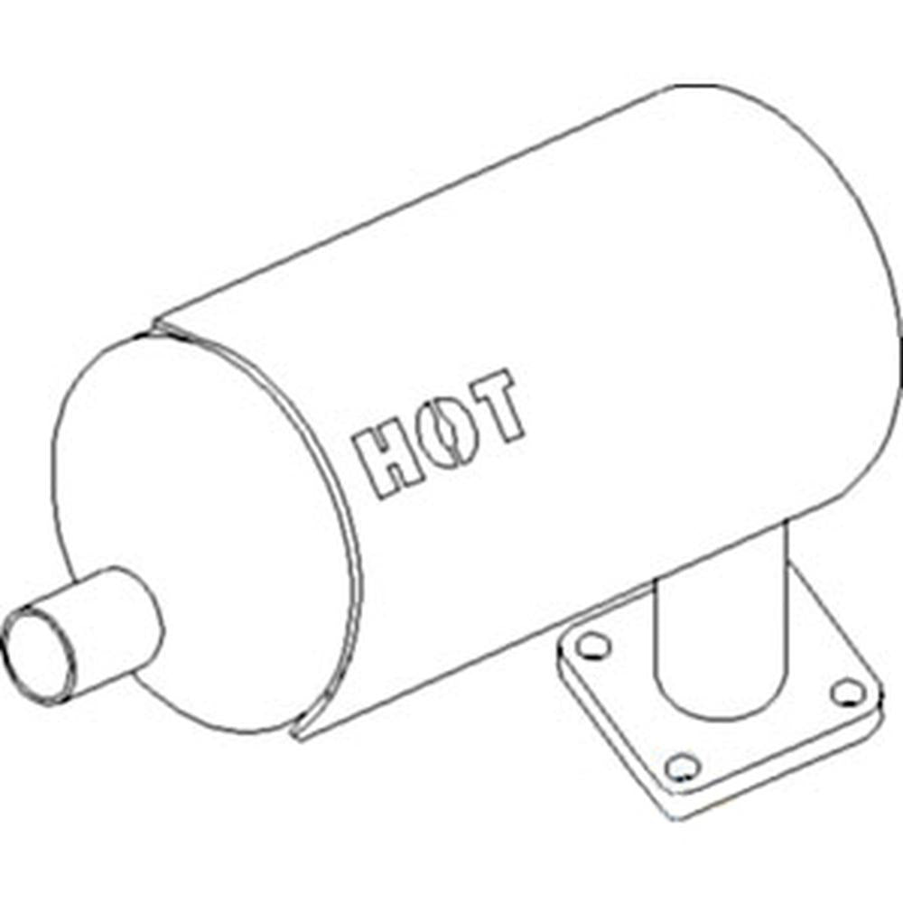 Muffler Fits Kubota Compact Tractor Engine B1700 B1710 B2100 B2110 B2400 B2410