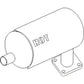 Fits Kubota Tractor Muffler B1700 B2100 B2400 B2410 B2710 B2910 B7800