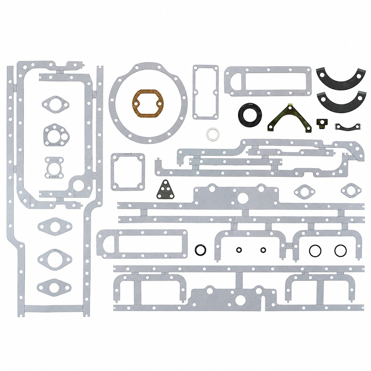 6V6448 Lower Gasket Set Cylinder Block Oil Pan Gasket Fits Caterpillar 3406