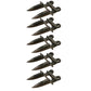 Qty 5: 2 Prong Double Heat Treated Forged Guard  Fits International Harvester