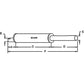 70207310 Muffler Fits Allis Chalmers Tractor Models 160 6040 Perkins Diesel