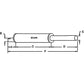 70207310 Muffler Fits Allis Chalmers Tractor Models 160 6040 Perkins Diesel