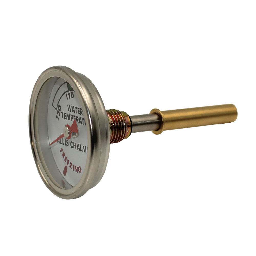 ACS064 Water Temperature Gauge with White Face Fits Allis Chalmers