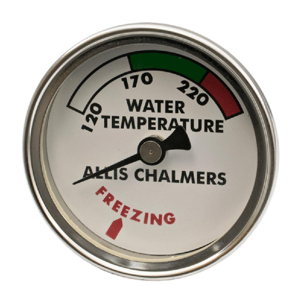 New Replacement Water Temperature Gauge Fits Allis Chalmers B C WD WD45