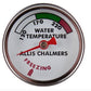 New Replacement Water Temperature Gauge Fits Allis Chalmers B C WD WD45