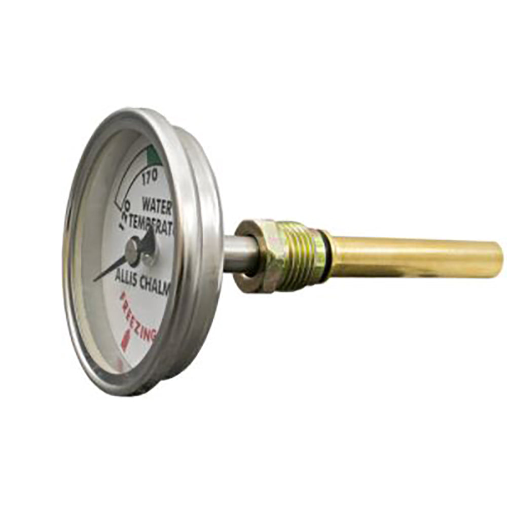 New Replacement Water Temperature Gauge Fits Allis Chalmers B C WD WD45