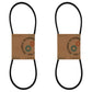 70229559 Set of 2 Fan Belts Fits Allis Chalmers AC Tractor Model D17
