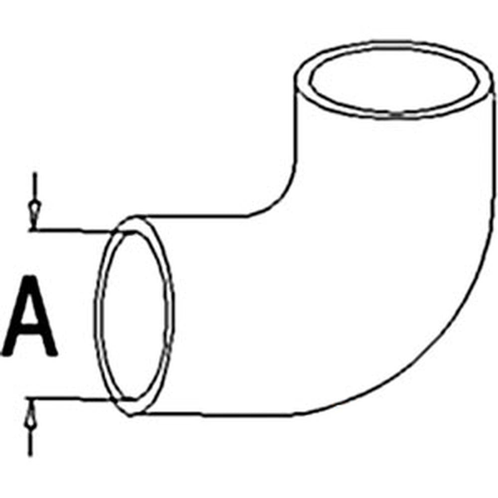 Radiator Hose - Upper Fits Allis Chalmers D12 D10 70231965