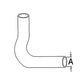 70233431 Lower Radiator Hose Fits Allis Chalmers Tractor D15 Gas