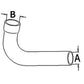 Radiator Hose - Lower Fits Allis Chalmers D17 D19 70235356