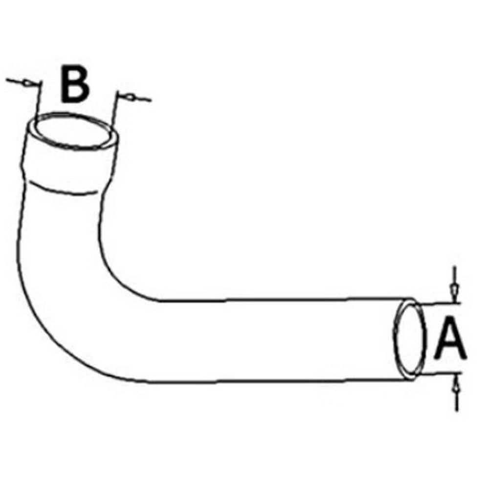 ACS4425 Lower Radiator Hose Fits Allis Chalmers