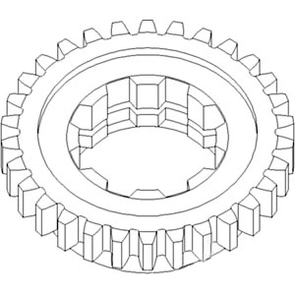 70241367 Reverse Pinion Shaft Gear Fits Allis Chalmers CA D10 D12 D14 D15