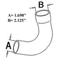 Upper & Lower Radiator Hose Set Fits Allis Chalmers Replaces 243014