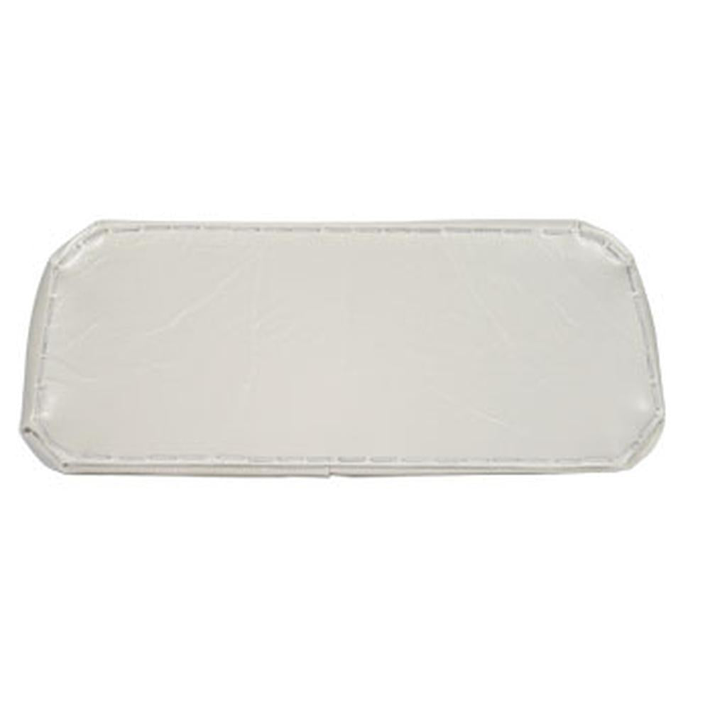 White Vinyl Upper Back Seat Cushion Fits Allis Chalmers Replaces 992-ROG