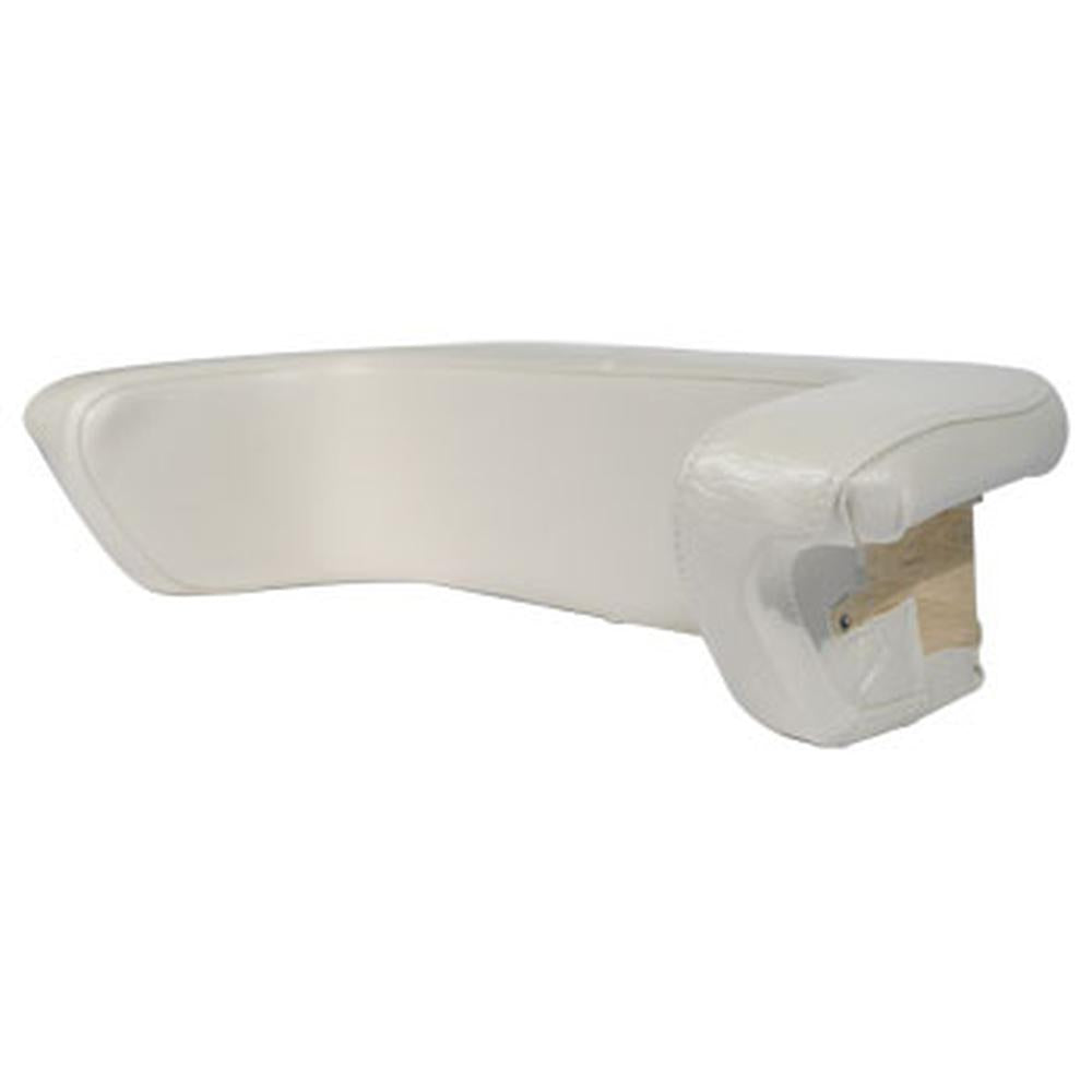 70243517-4 New Vinyl Wood Base Back Cushion (White) Fits Allis Chalmers D12 D14 +