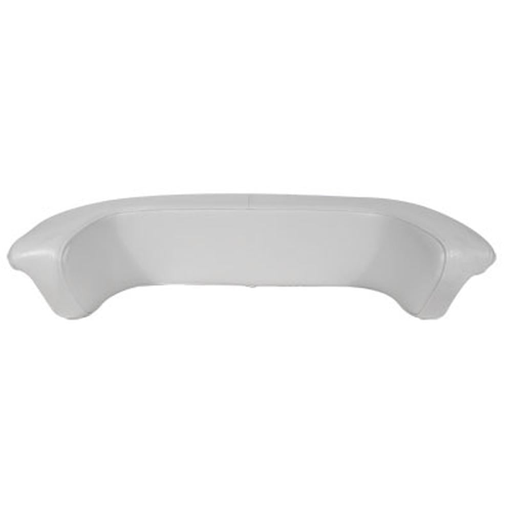 70243517-4 New Vinyl Wood Base Back Cushion (White) Fits Allis Chalmers D12 D14 +