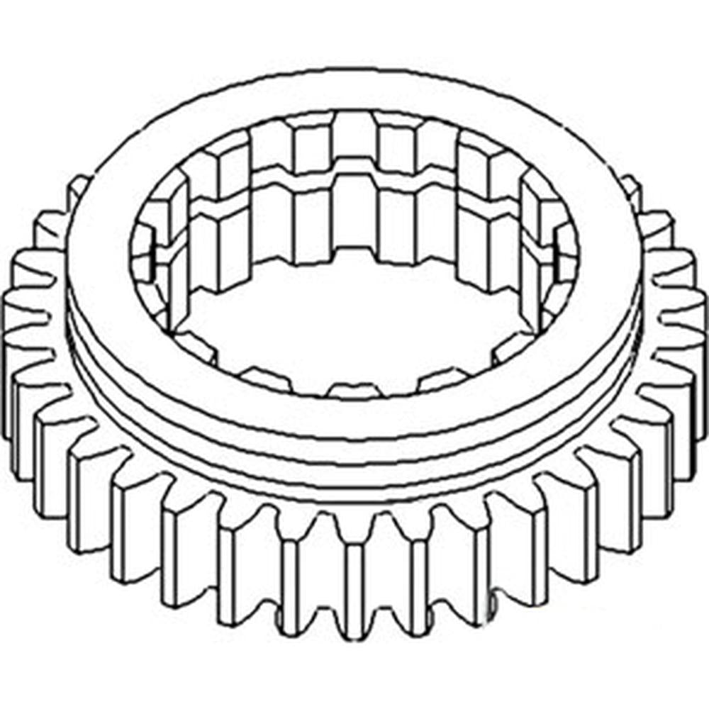 Transmission Mainshaft Sliding Gear Fits Allis Chalmers 190 180 185 190 200 180